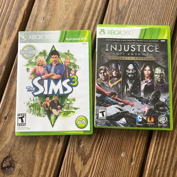 xbox 360 Video Games & Consoles The Sims 3 Xboxinjustice Gods Among